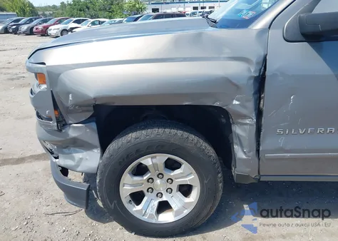 2017 Chevrolet Silverado 1500 2Lt из США, поврежденный, VIN 1GCVKREC5HZ165654